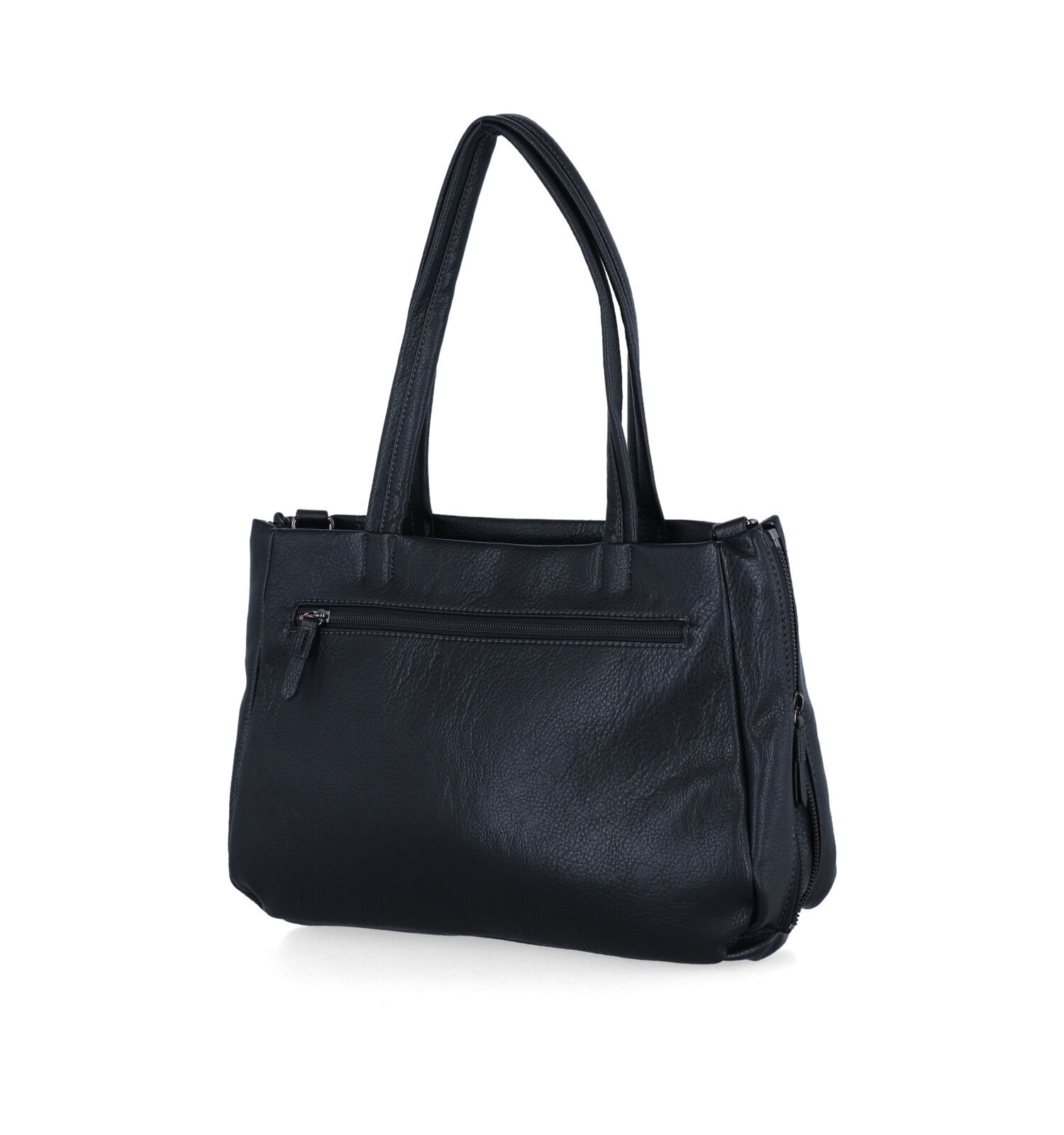 Zwarte shopper best sale