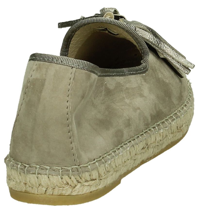 Vidorreta Espadrilles en Taupe en daim (194996)