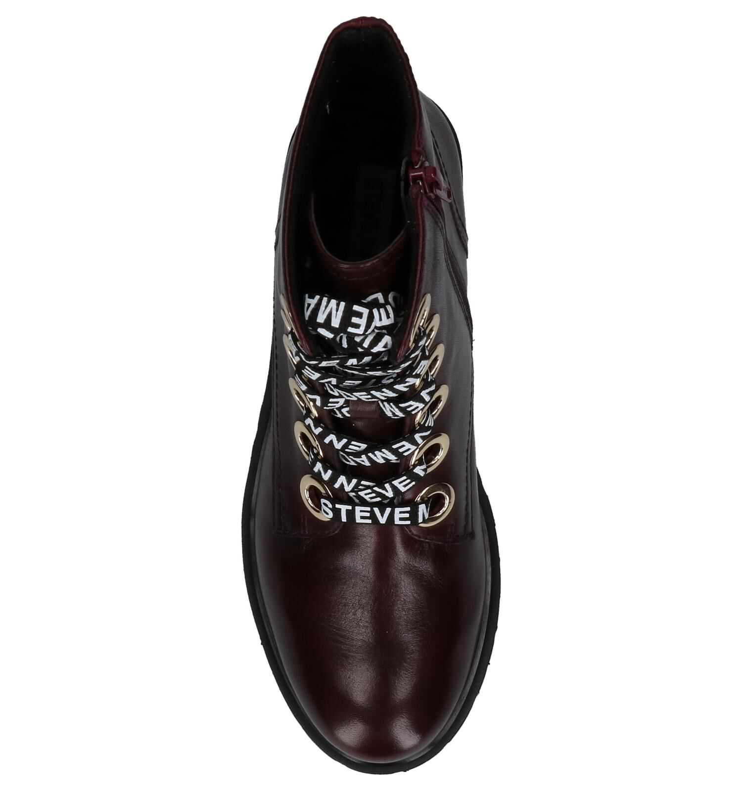 Steve Madden Lindia Bottines en Bordeaux Femmes Bottines en ligne sur TORFS.BE