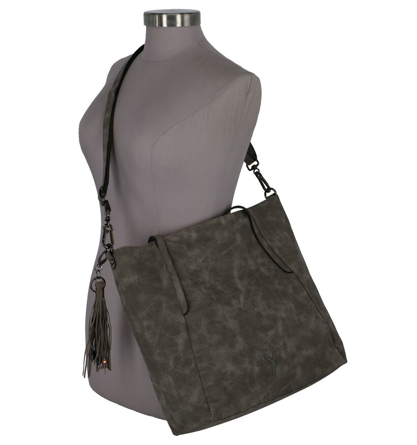 Suri Frey Romy Taupe Shopper Tas in kunstleer (256551)