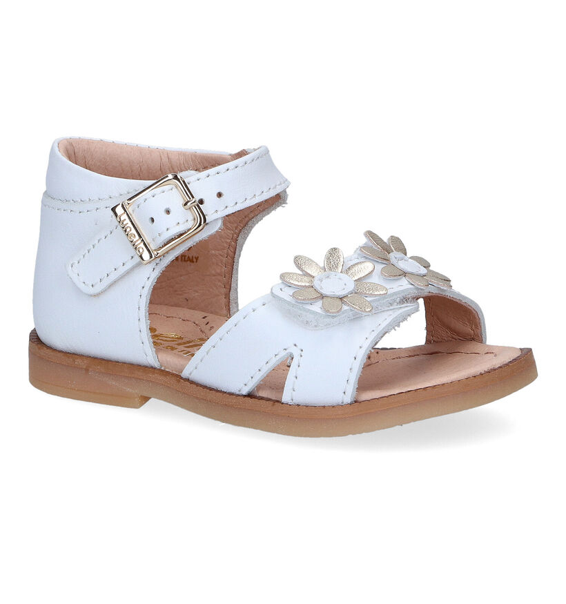 Lunella Witte Sandalen in leer (305823)