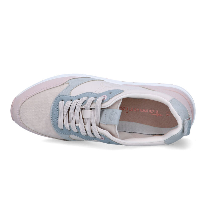 Tamaris Beige Sneakers in kunstleer (320653)