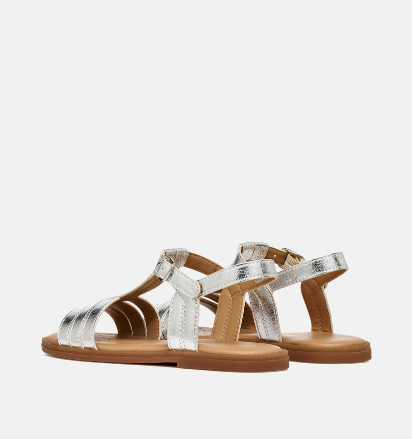 Geox J Karly Zilveren Sandalen voor meisjes (368846)