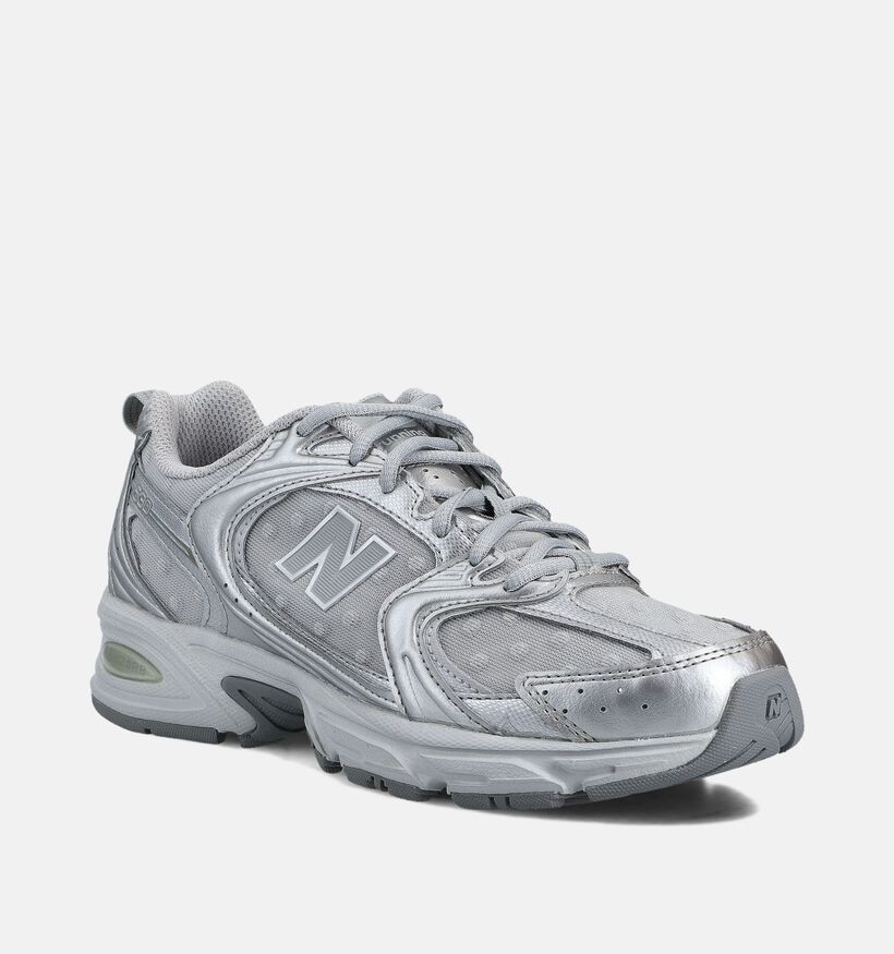 New Balance U 530 Baskets en Argent pour femmes (349725) - pour semelles orthopédiques