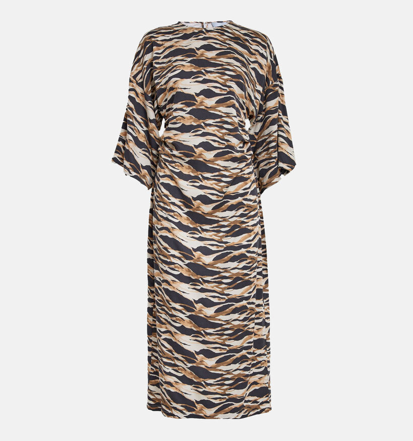 Minus Lottie Bruine Lange Jurk voor dames (361737)