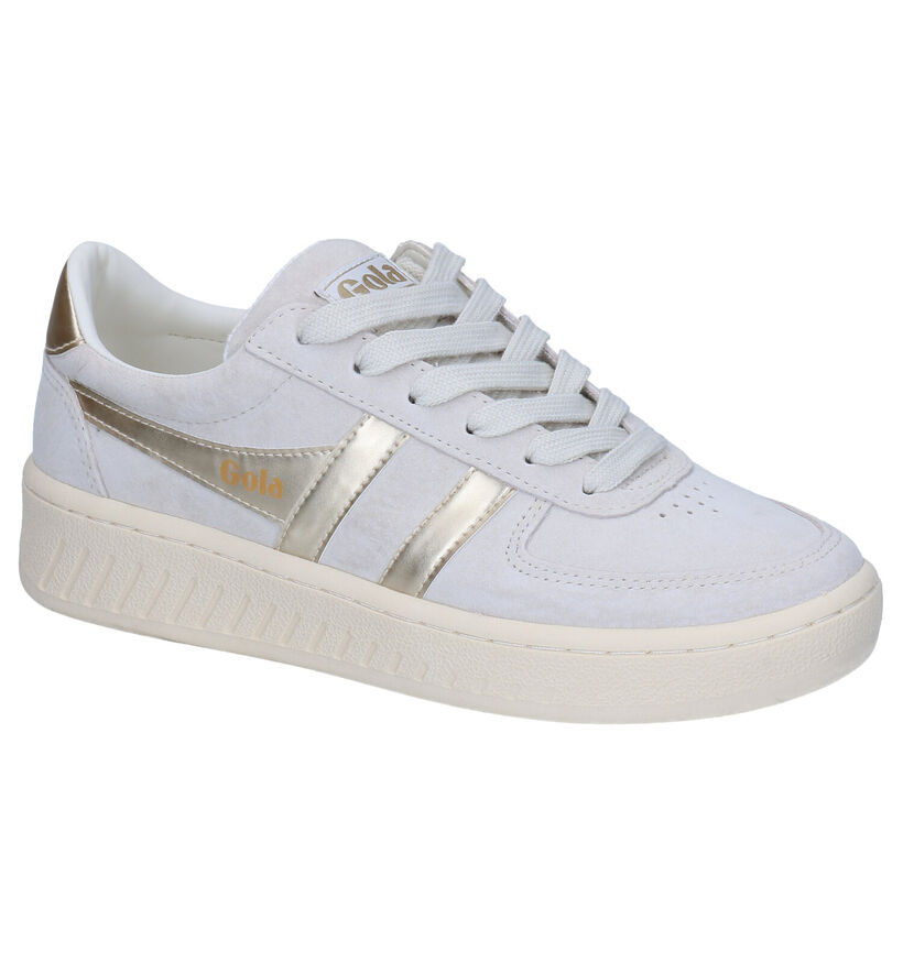 Gola Grandslam Pearl Grijze Sneakers in leer (289184)