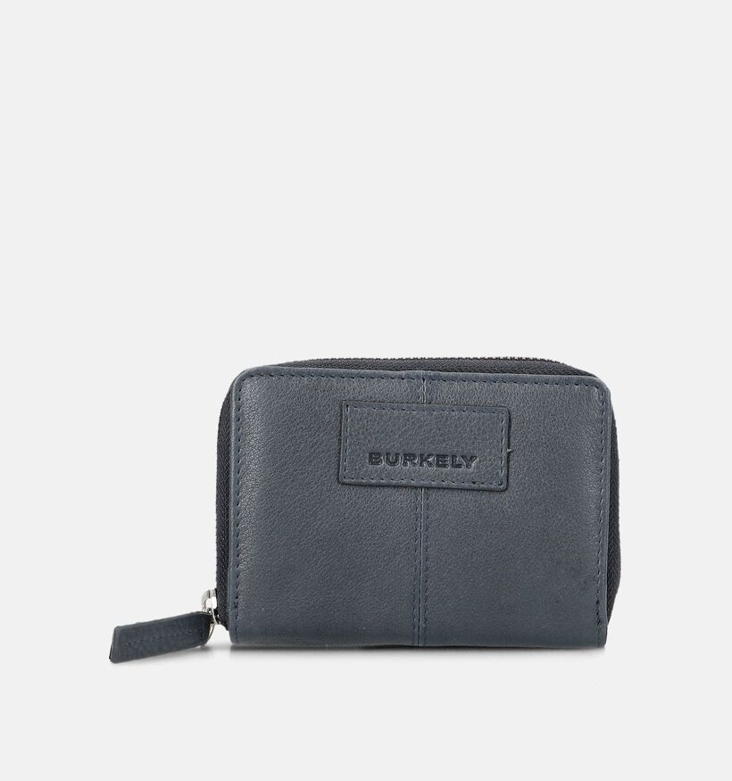 Burkely Skylar Donkerblauwe Ritsportemonnee voor dames (372482)