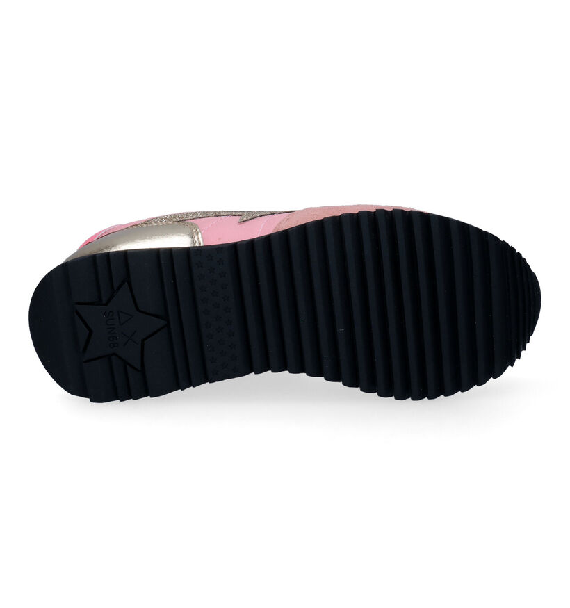 Sun 68 Stargirl Glitter Lila Sneakers voor dames (304665) - geschikt voor steunzolen