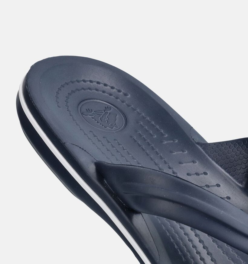 Crocs Crocband Flip Nu-pieds en Bleu pour hommes (378702)