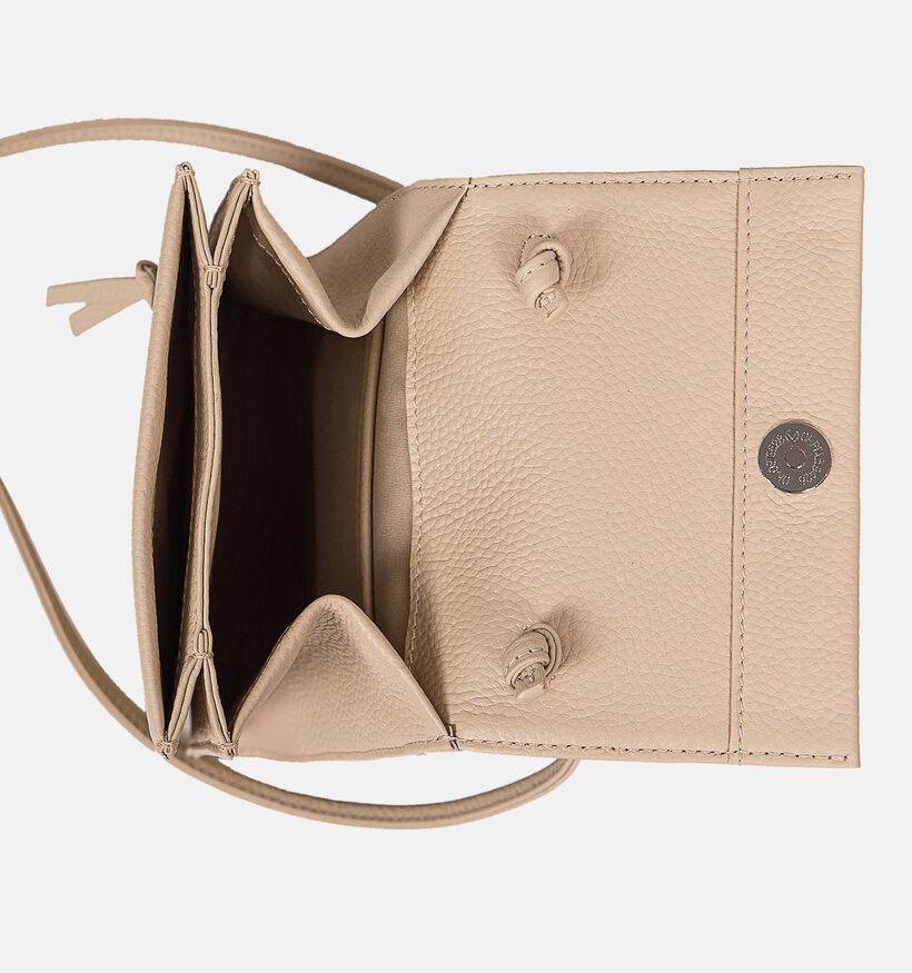 Crinkles Ecru Crossbody Tas voor dames (342320)