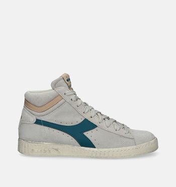 Diadora Game High Sneakers Beige/Blauw