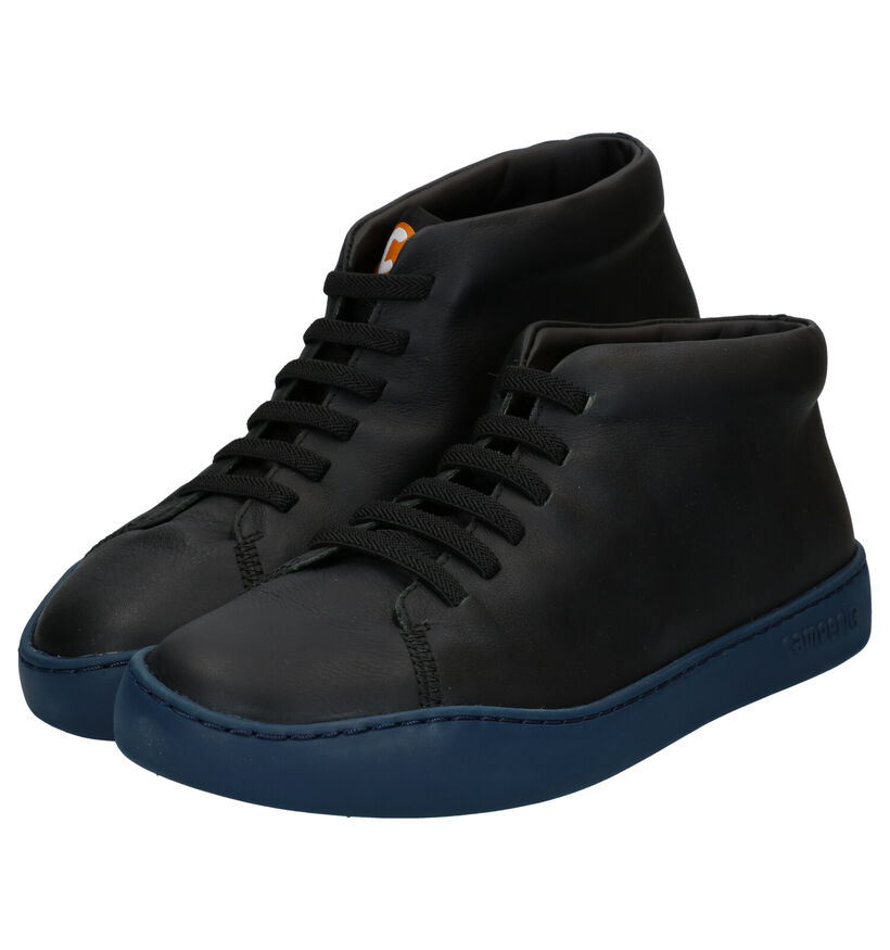 Camper Chaussures hautes en Noir en cuir (282815)