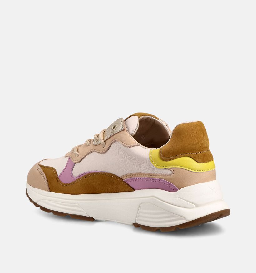 Xsensible Next Generation Rainbow Bruine Sneakers voor dames (373025) - geschikt voor steunzolen