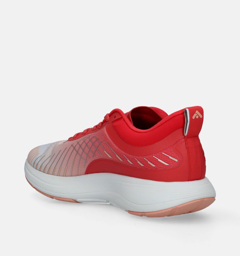 FitFlop Runner Ombre-Edition Mesh Baskets en Rouge pour femmes (336937) - pour semelles orthopédiques