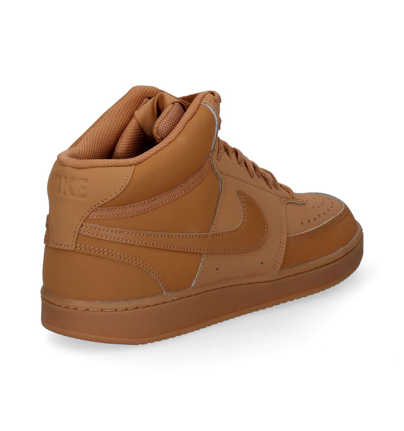 Nike Court Vision Mid Next Nature Zwarte sneakers voor heren (332319)