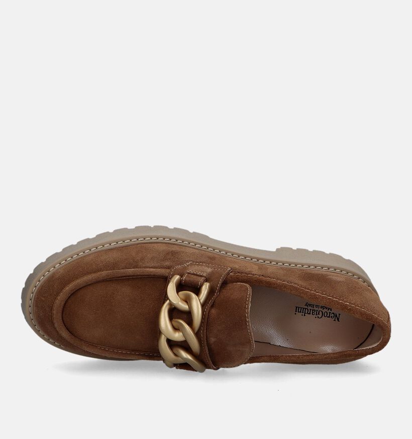 Nerogiardini Mocassins chunky en Marron pour femmes (333543)