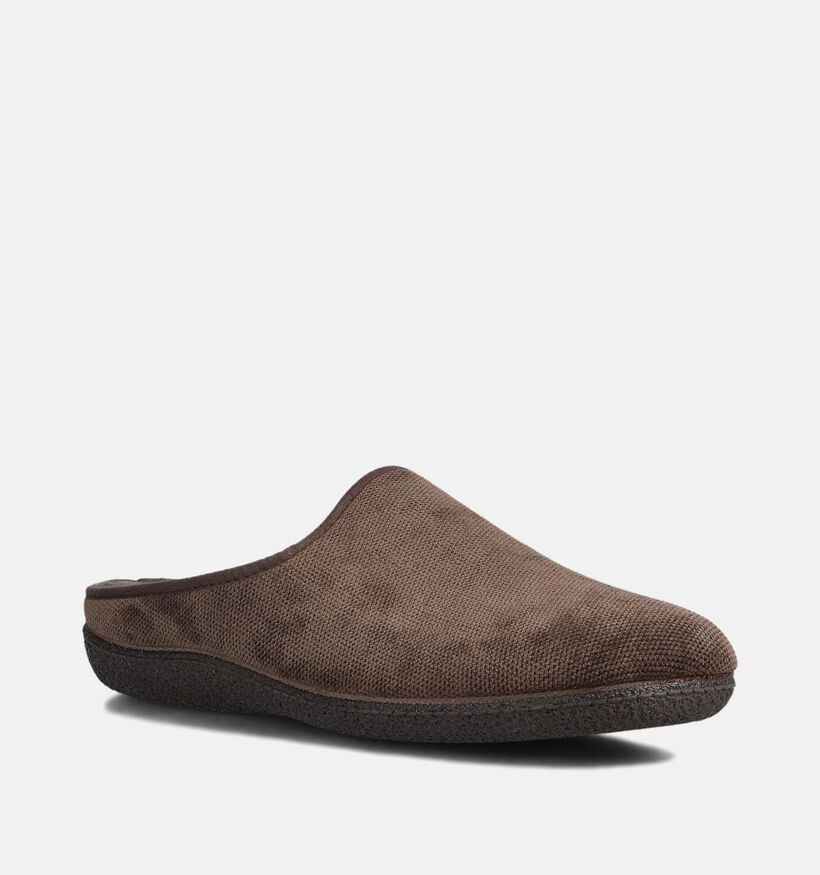 Alberola Pantoufles en Marron pour hommes (365481)