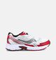 Saucony Ride Millenium Witte/Rode Hardloopschoenen voor dames (376602) - geschikt voor steunzolen