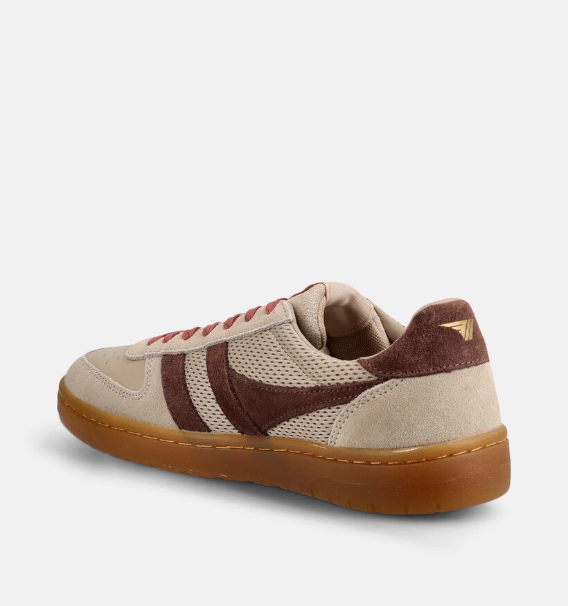 Gola Hawk Taupe Sneakers voor dames (377144) - geschikt voor steunzolen
