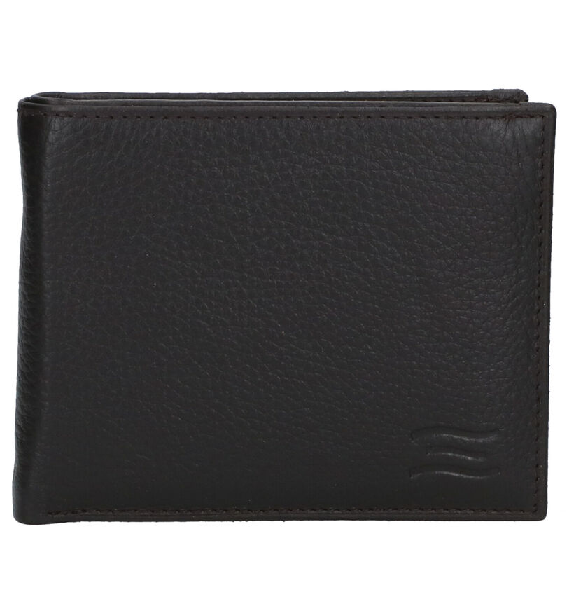 Crinkles Zwarte Portefeuille voor heren (349849)