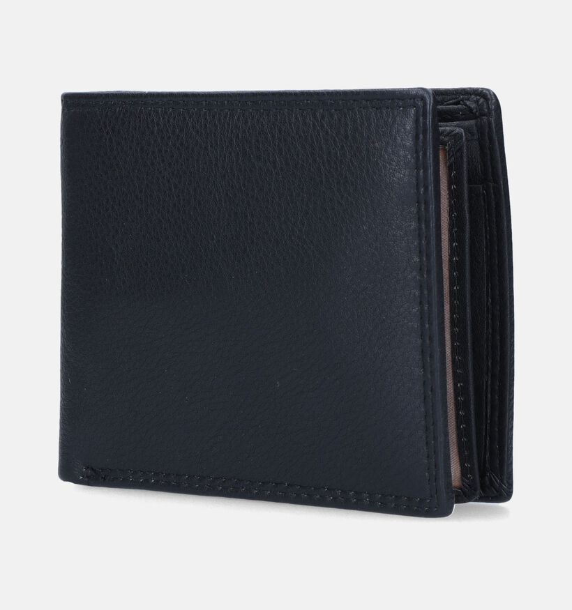 Euro-Leather Zwarte Portefeuille voor heren (353557)