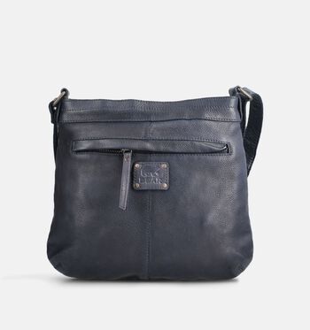 Bear Design Sacs port&eacute; crois&eacute; Cognac/Marron/Bleu