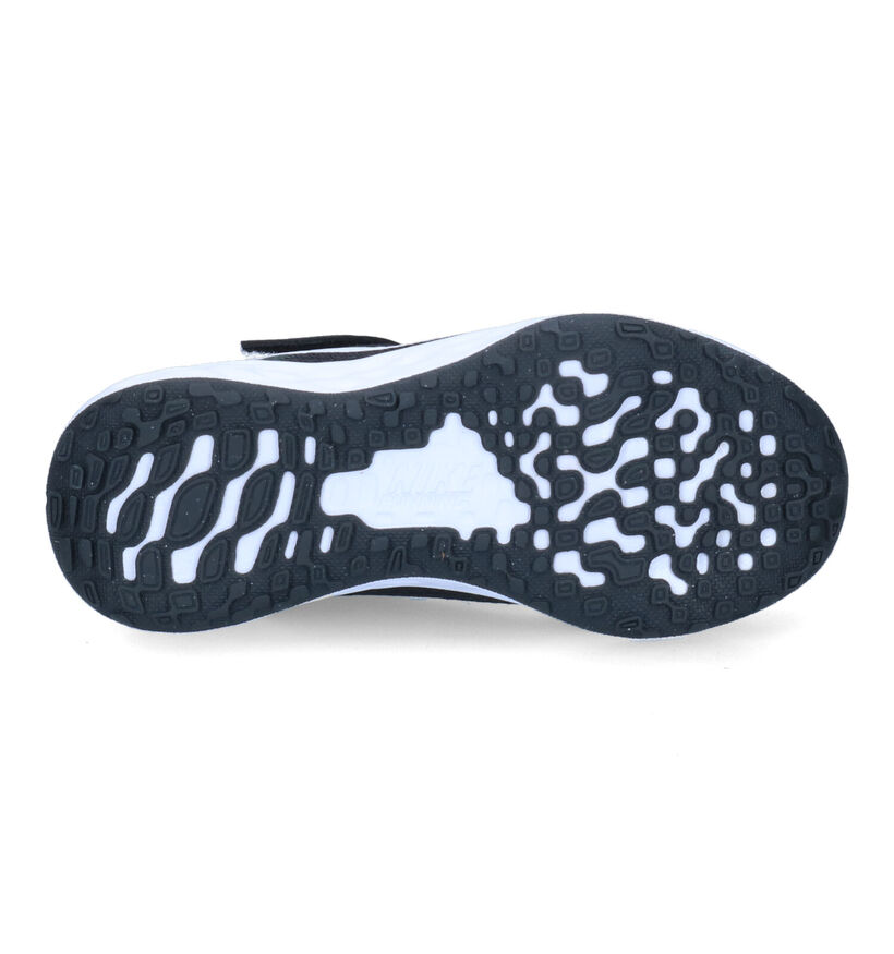 Nike Revolution 6 PS Zwarte Sneakers voor jongens, meisjes (325355)