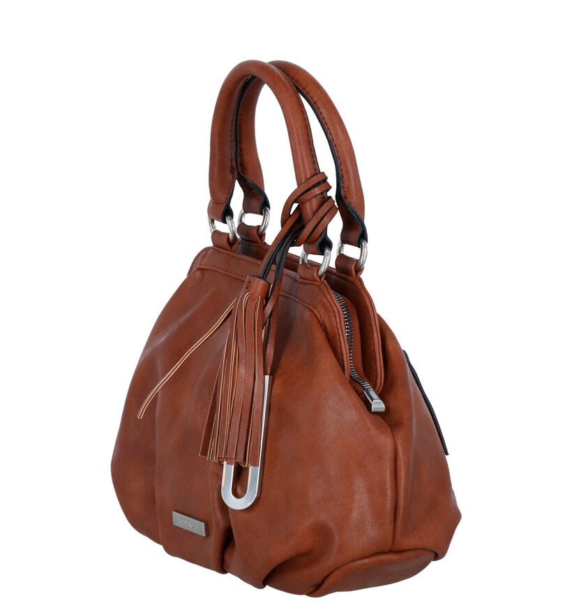 Emily & Noah Bruine Crossbody Tas in kunstleer (282190)