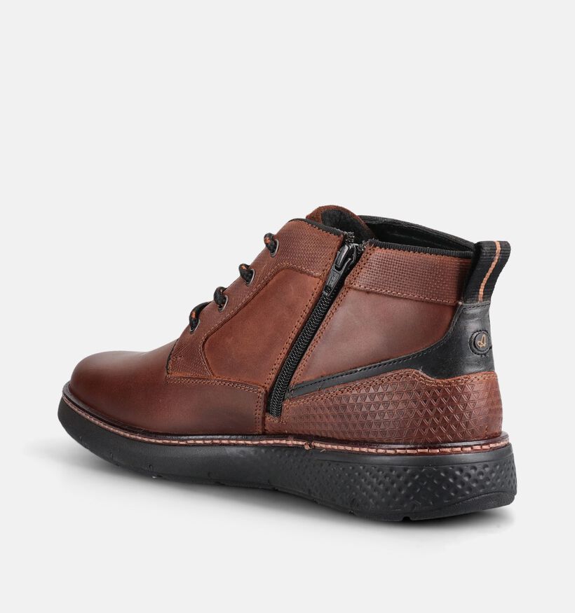 Australian Daryl Bruine Boots met Veter voor heren (378408) - geschikt voor steunzolen