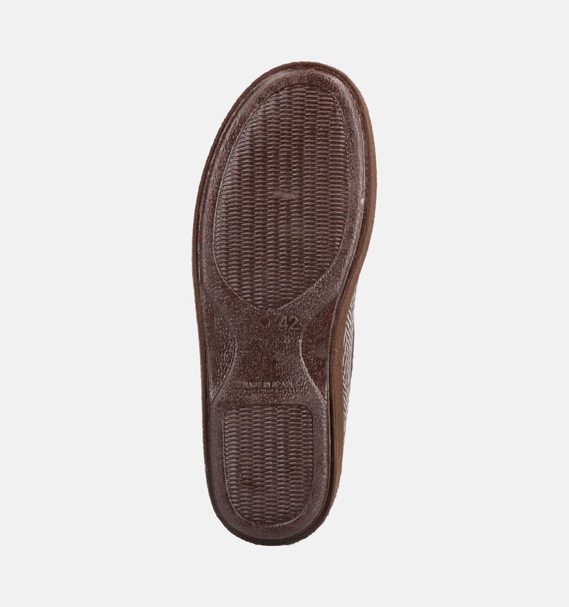 Hush Puppies Dix Zeus Bruine Instappantoffels voor heren (378504)