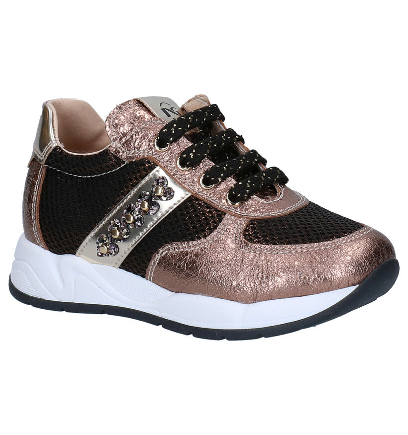 NeroGiardini Baskets en Bronze/Noir en cuir (282157)