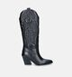 Bronx New Cole Bottes de cowboy en Noir pour femmes (357313)