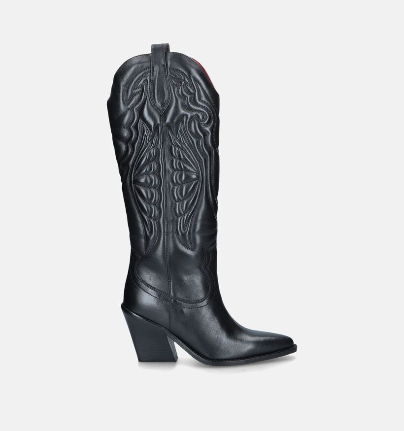 Bronx New Cole Bottes de cowboy en Noir pour femmes (357313)
