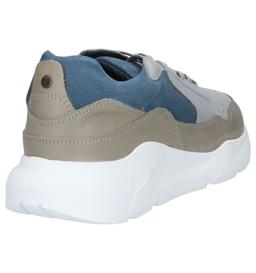 Jack & Jones Munki Witte Sneakers in leer (256069)