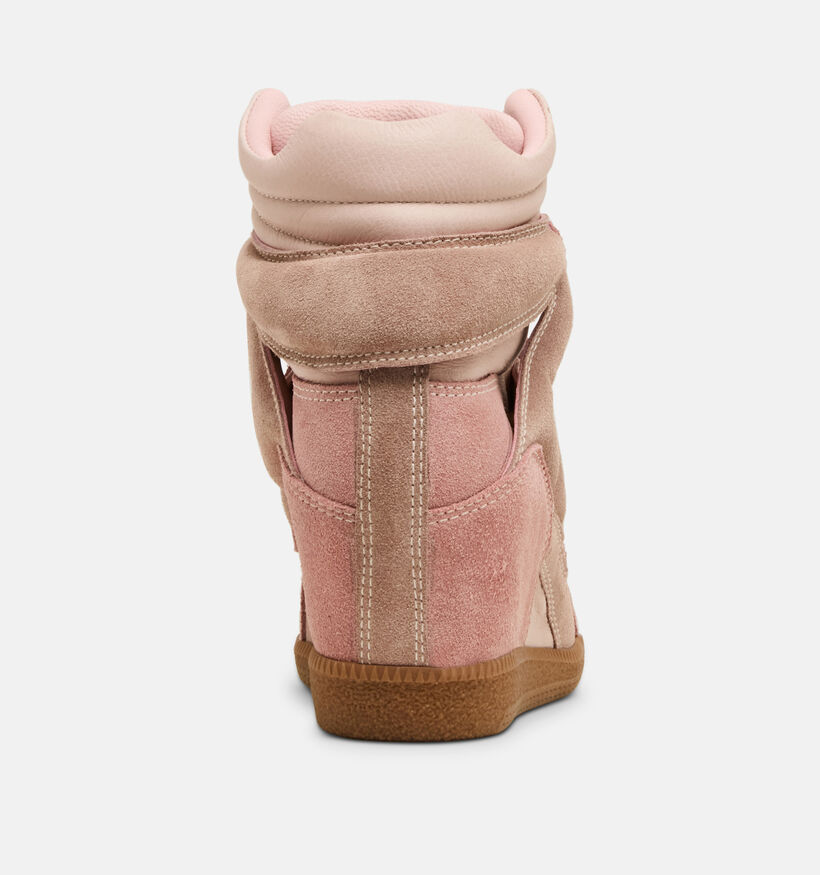 Steve Madden Mavis Baskets en Rose pour femmes (381427)