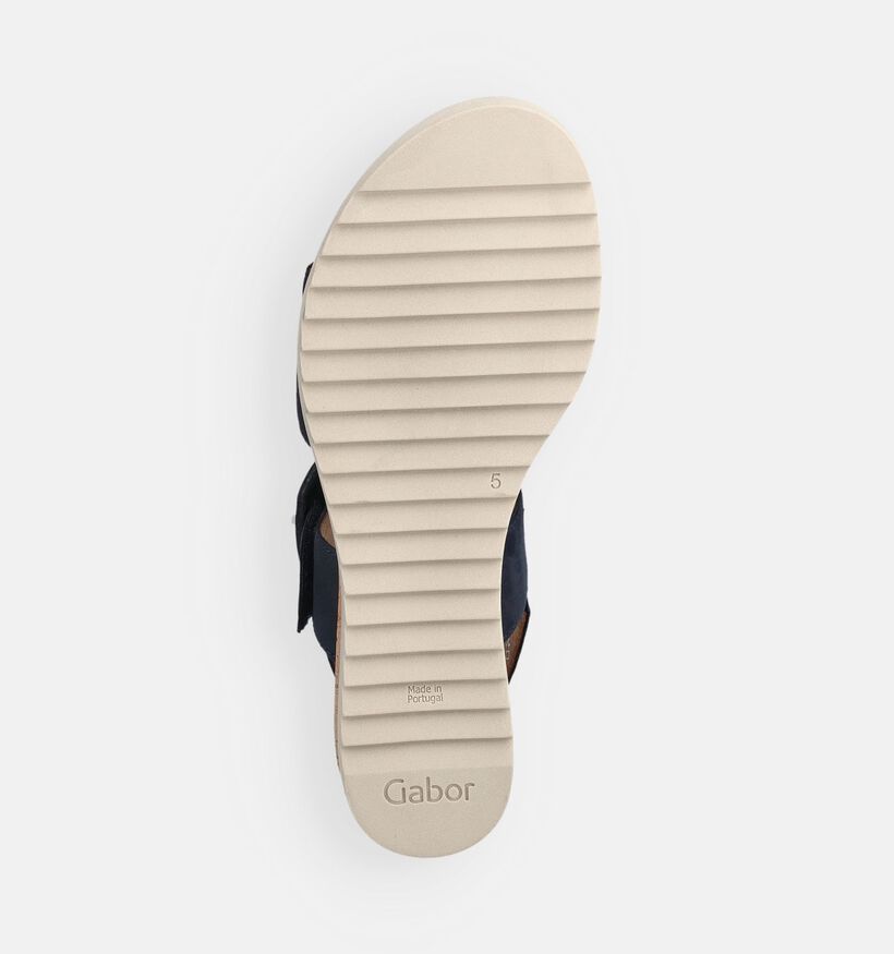 Gabor Donkerblauwe Sandalen voor dames (371130)