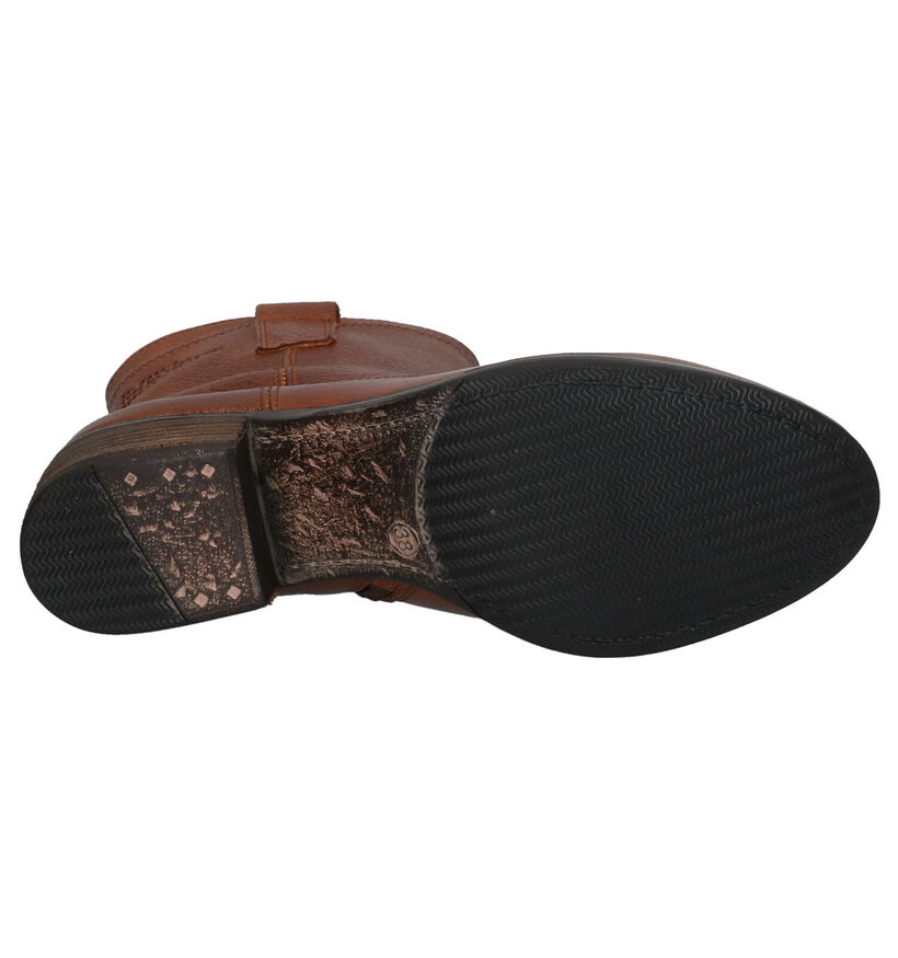 Bullboxer Bottes basses en Cognac en cuir (256490)