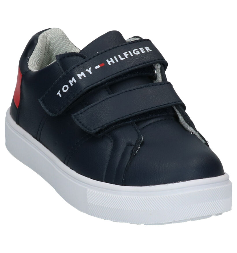 Tommy Hilfiger Blauwe Sneakers in kunstleer (266594)