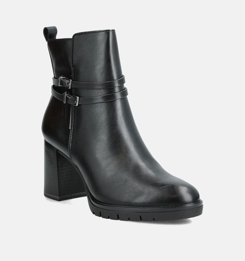 Tamaris Zwarte Enkellaarzen voor dames (362741)