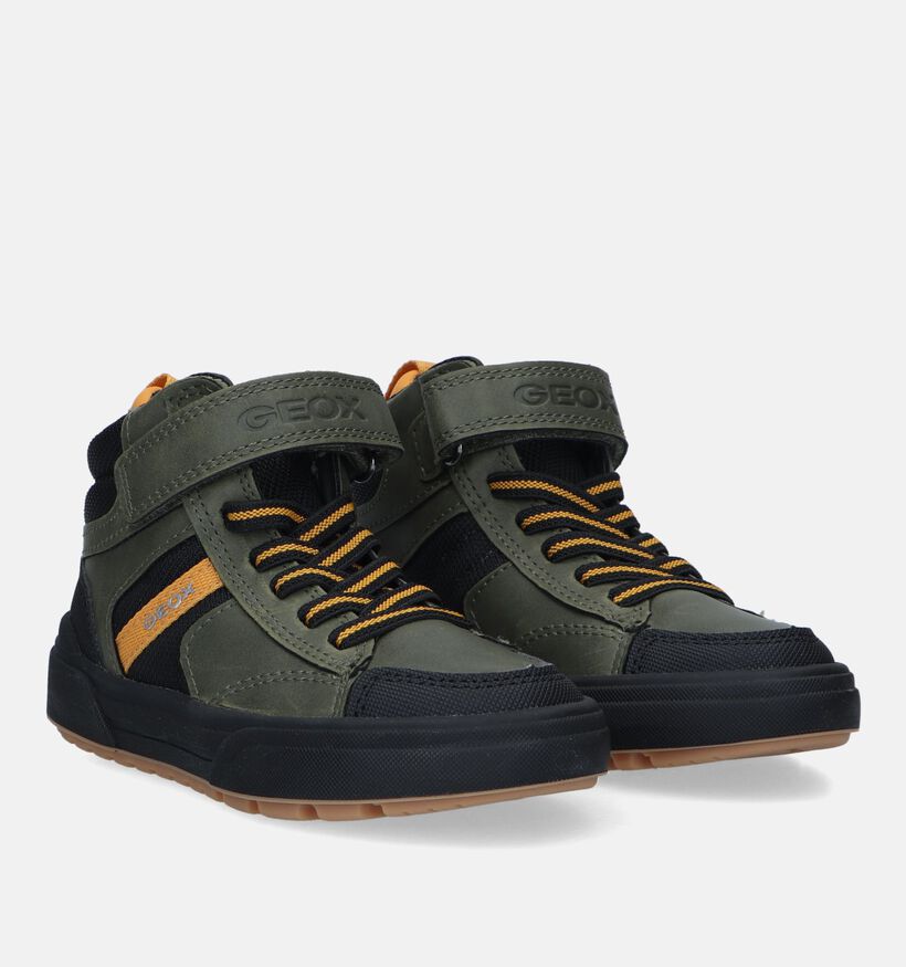 Geox Weemble Gele Hoge Sneakers voor jongens (328529) - geschikt voor steunzolen