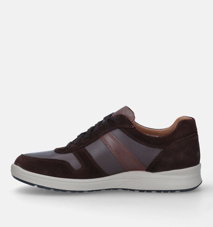 Mephisto Vito Velsport Taupe Veterschoenen voor heren (354521) - geschikt voor steunzolen