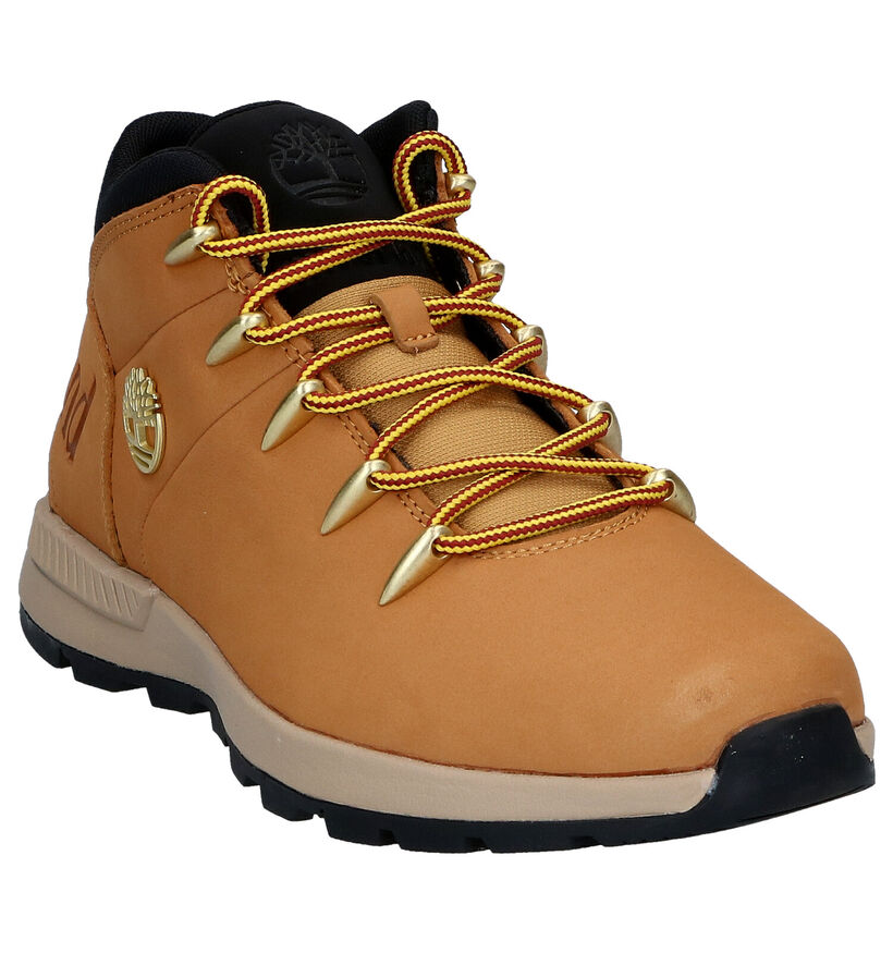 Timberland Sprint Trekker Mid Bottines en Noir pour hommes (345037) - pour semelles orthopédiques