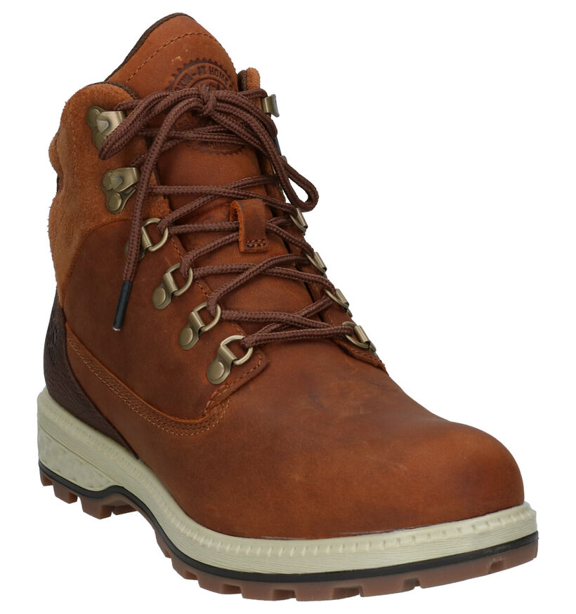 Jack Wolfskin Texapore Groene Wandelschoenen in leer (254272)