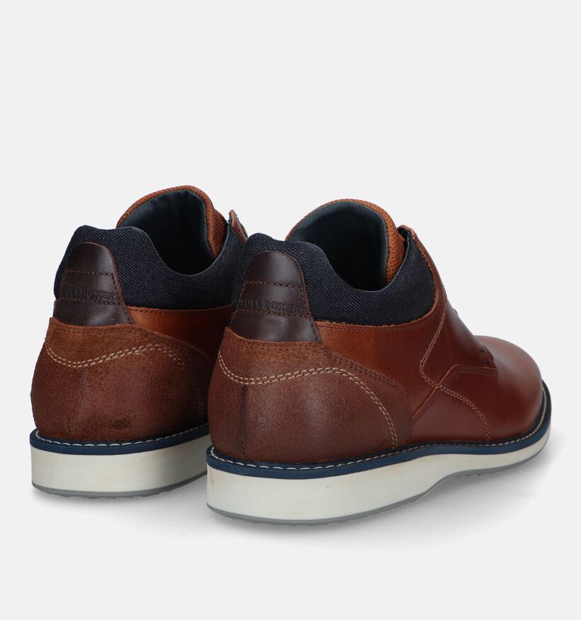 Bullboxer Chaussures hautes en Cognac pour hommes (328884) - pour semelles orthopédiques