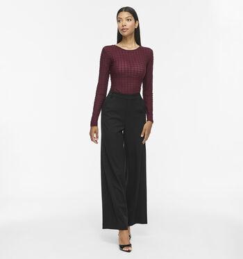 Vila T-shirts Bordeaux/Groen