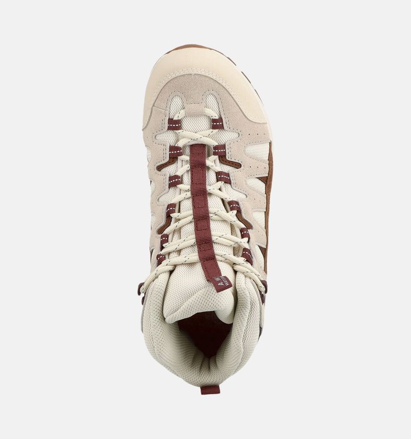Icepeak Aura Mc Ms Chaussures de randonn&eacute;e en Beige fonc&eacute; pour femmes (378579) - pour semelles orthop&eacute;diques