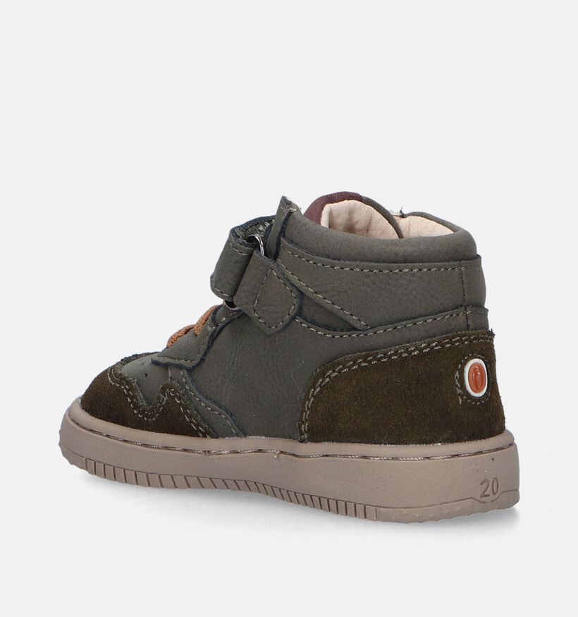 Shoesme Chaussures pour bébé en Vert kaki pour garçons, filles (348113) - pour semelles orthopédiques