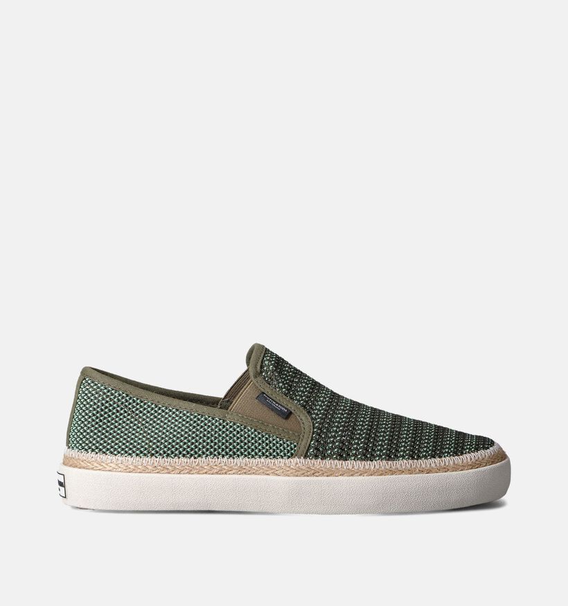 Scotch & Soda Espadrilles en Vert kaki pour hommes (353337)