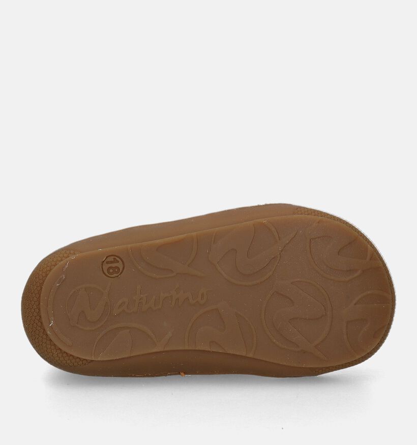 Naturino Cocoon Taupe Babyschoenen voor meisjes (331557) - geschikt voor steunzolen
