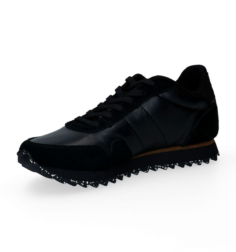 Woden Nora Baskets en Noir en daim (294619)